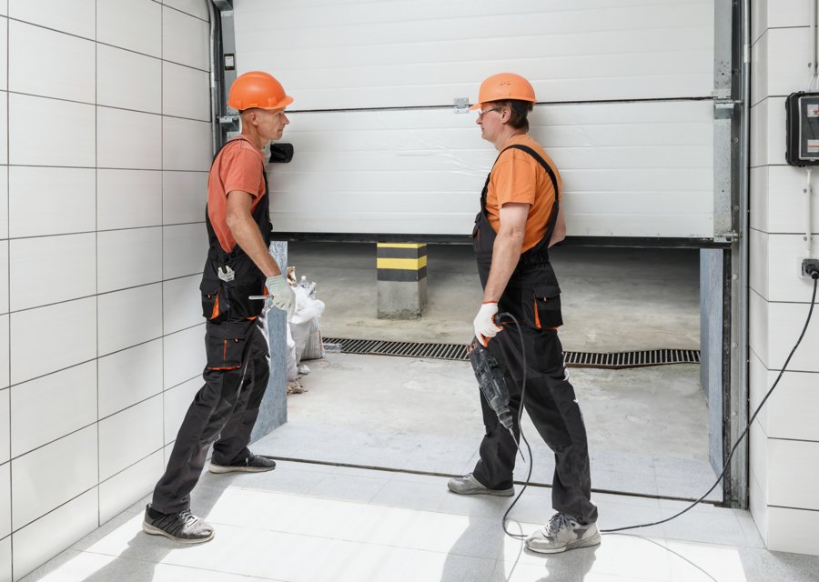 Garage-door work by Bigfoot Garage Doors in Garner, AR