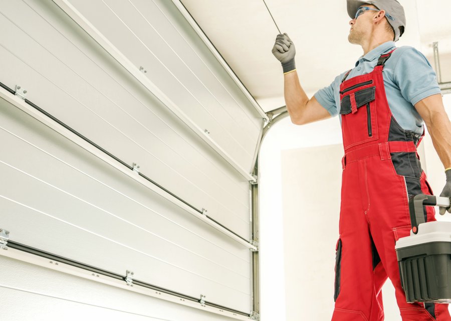 Garage-door work by Powell Quality Door Services in Statesville, NC