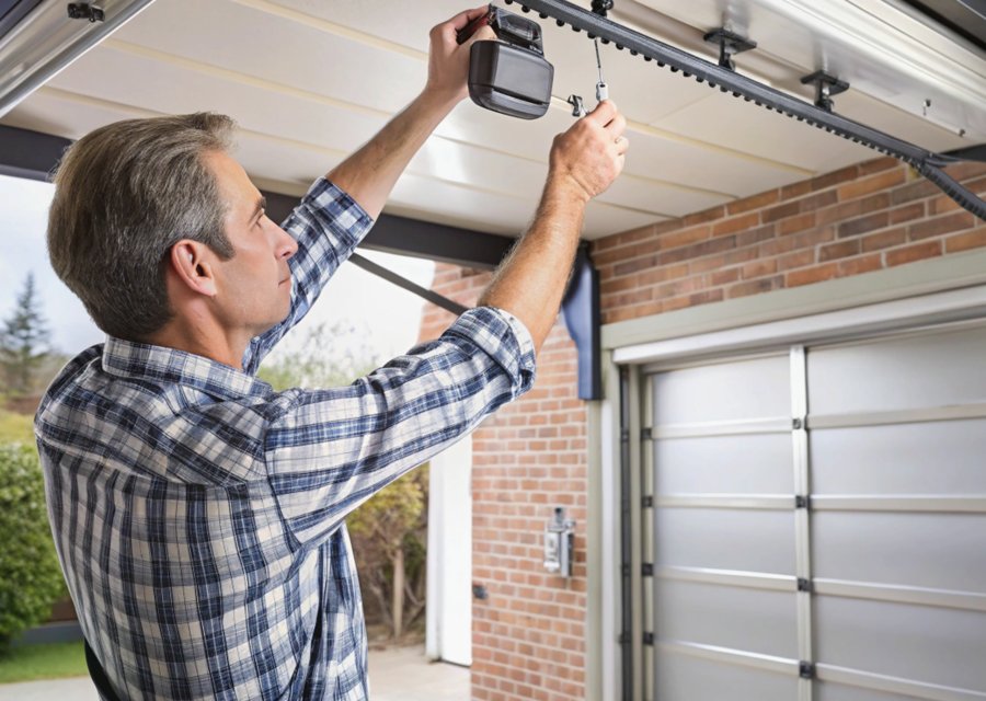 Garage-door work by Elevate Garage Door Repair Services in Williamsburg, VA