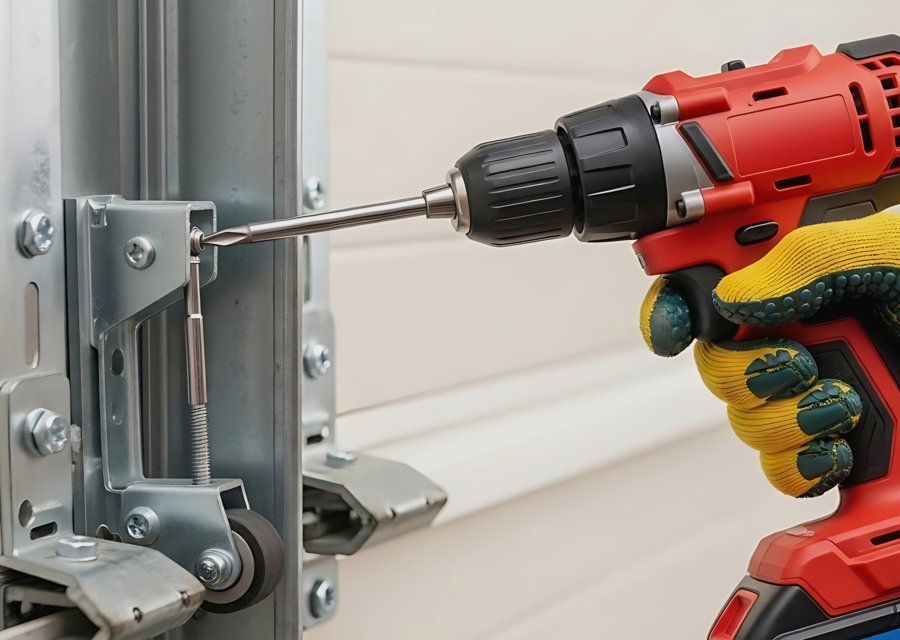 Garage-door work by R & S Garage Door Services in Brookhaven, GA