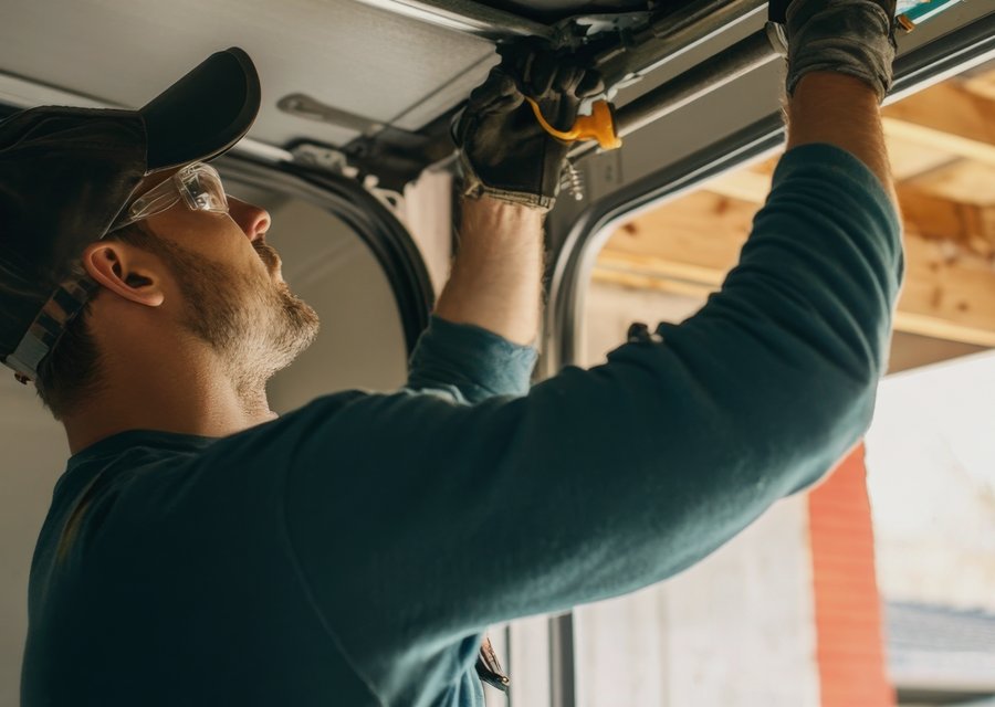 Garage-door work by Ez Tech Garage Door Repair Service in Miami, FL