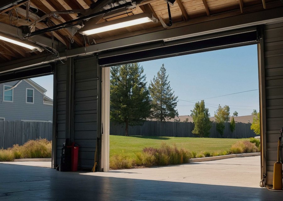 Garage-door work by Tony Felices Independent Garage Doors in Hempfield, PA