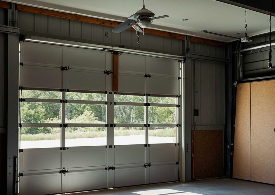 Garage-door work by Clear View Garage Door's Repair LLC in Crockett Mills, TN