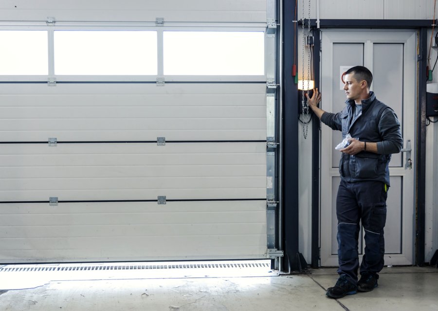 Garage-door work by Veteran Garage Door Repair in Milford, CT