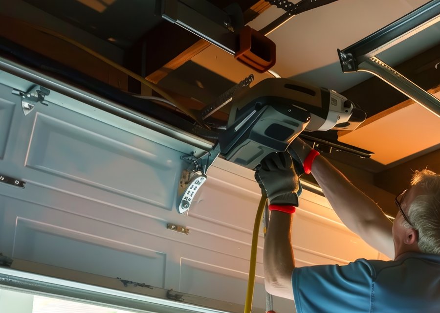 Garage-door work by Brentwood Garage Door Services in Montclair, NJ