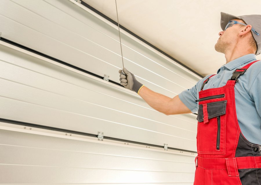 Garage-door work by Cali Bros Garage Door Repair in West Bend, WI