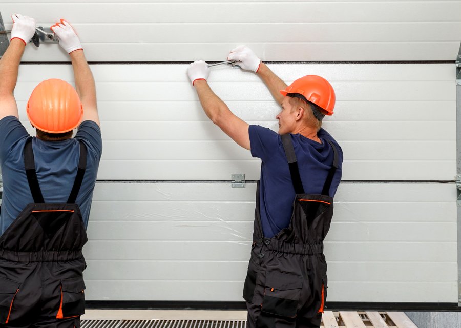 Garage-door work by Charlottesville Garage Doors in Silver Spring, MD