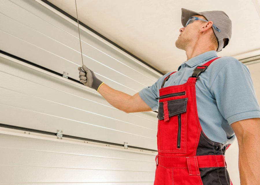Garage-door work by John's Custom Garage Doors in Cerritos, CA