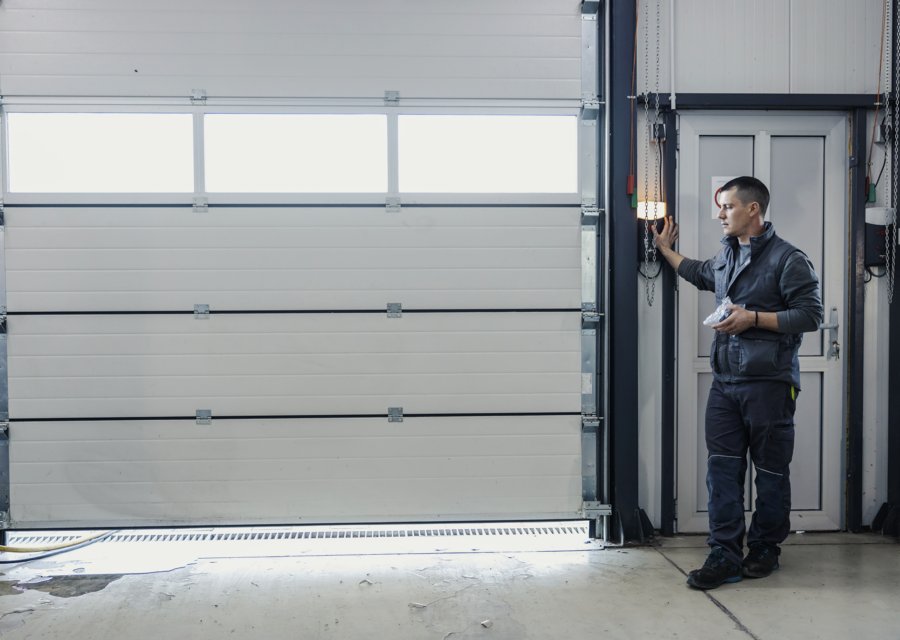 Garage-door work by Quality Garage Door Services in Cleveland, OH