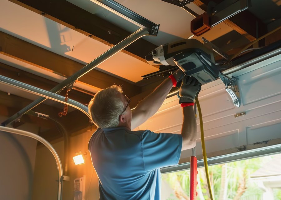 Garage-door work by Am Pm Garage Doors in Stone Mountain, GA