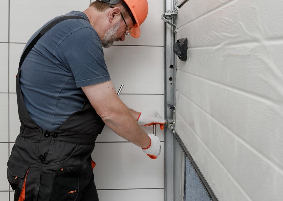 Garage-door work by Master Garage Spring Repair Co in Woonsocket, RI