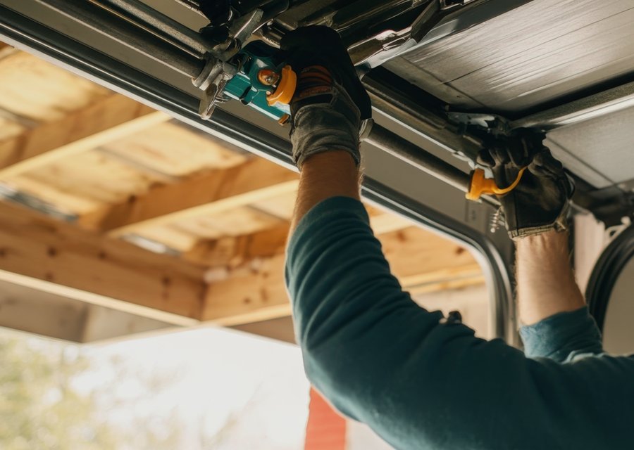 Garage-door work by Express Garage Door Repair in New Hope, PA