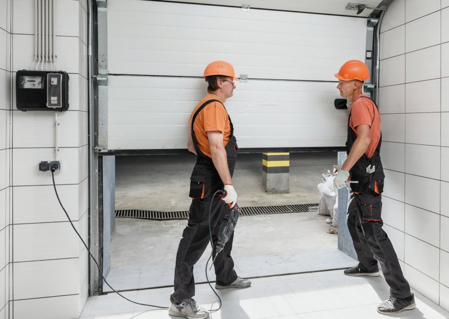 Garage-door work by Chanyoung Garage Door Repair Company in Silver Spring, MD