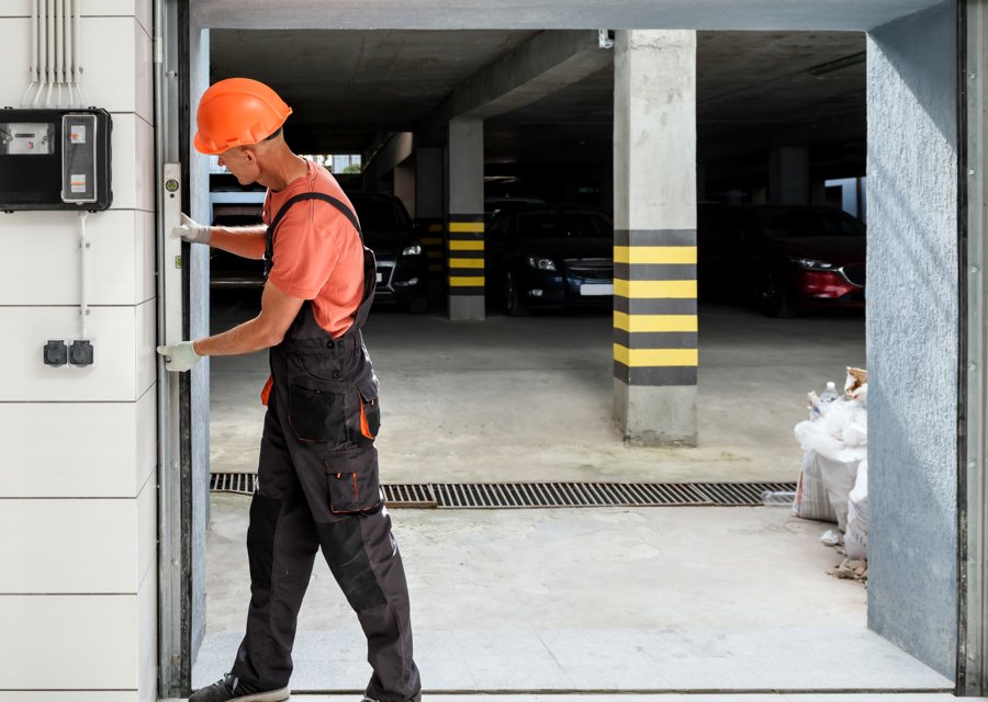 Garage-door work by Millennium Garage Door Solutions in West Palm Beach, FL