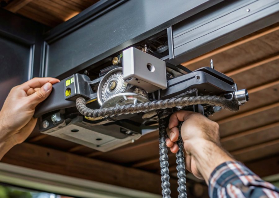 Garage-door work by Arthur's Garage Door Service in Scottsboro, AL