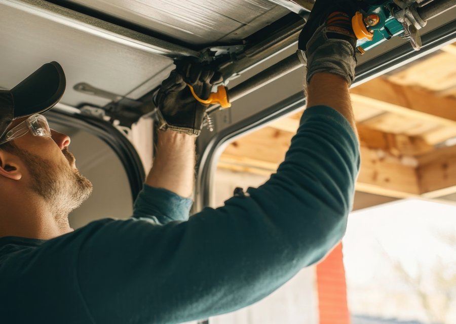 Garage-door work by Dependable Garage Door Repair INC in Hoquiam, WA