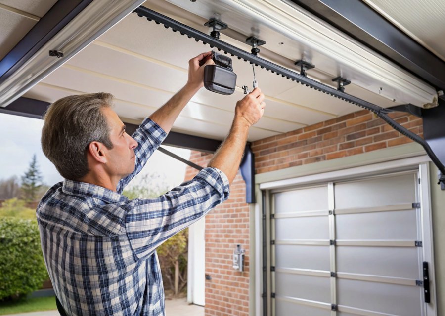 Garage-door work by Sewell Garage Door Company in Lake Forest, CA