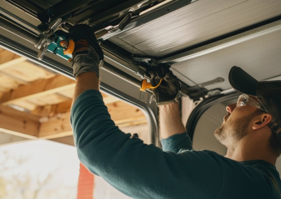 Garage-door work by Local Garage Door Services Inc. in Philadelphia, PA