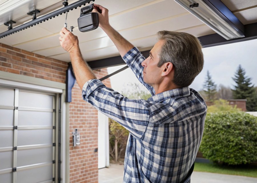 Garage-door work by Overton Garage Doors in Waltham, MA