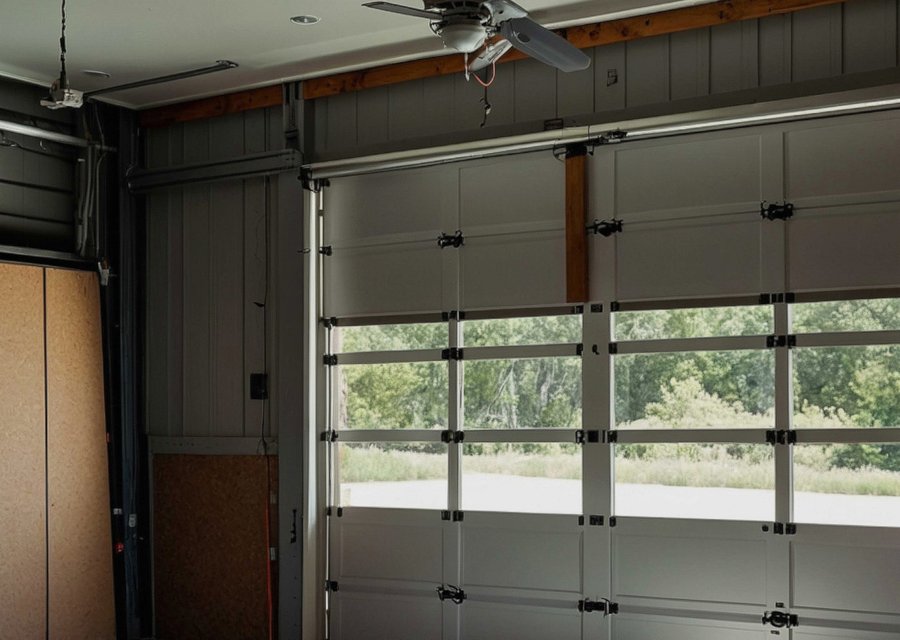 Garage-door work by Jonathan's Garage Door Services in Dartmouth, MA