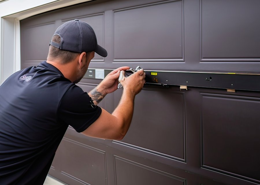Garage-door work by Automatic Garage Door Services in Richmond, VA