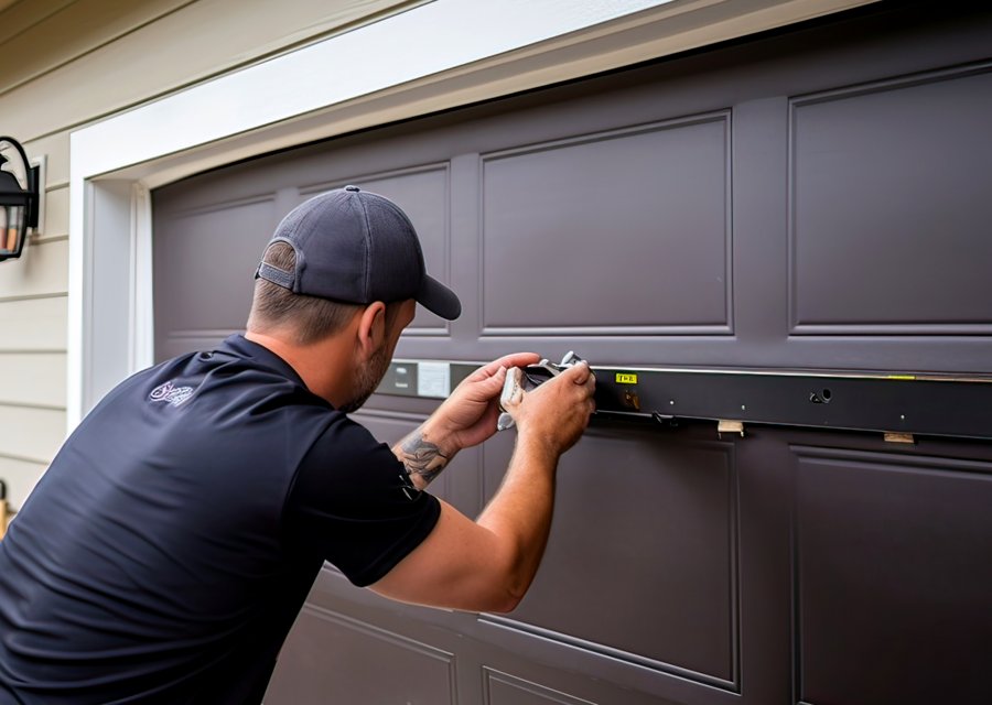 Garage-door work by Overhead Door Repairman in Arlington, VA