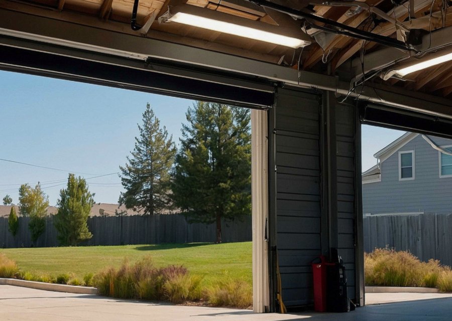 Garage-door work by Peabodie Garage Doors in Westport, MA