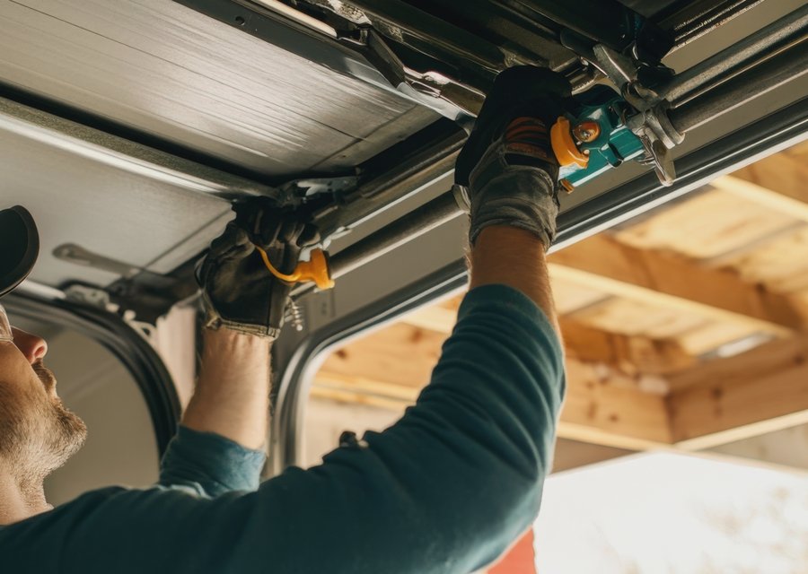Garage-door work by Accurate Garage Door Services in Fallston, MD