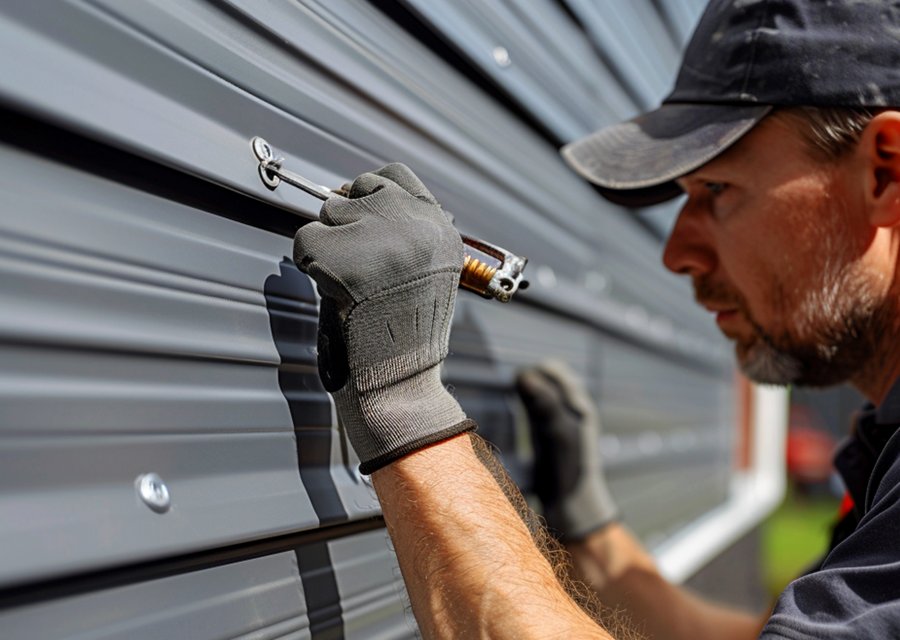 Garage-door work by Pro Tech Garage Door Service in Dodge, TX