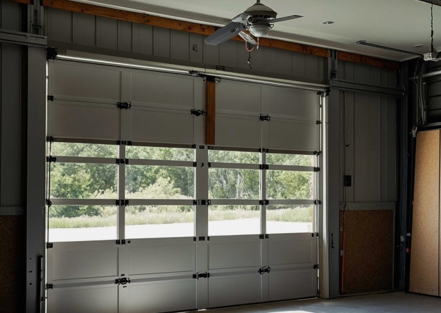 Garage-door work by Larry's Garage Door Repair in Rutland, VT