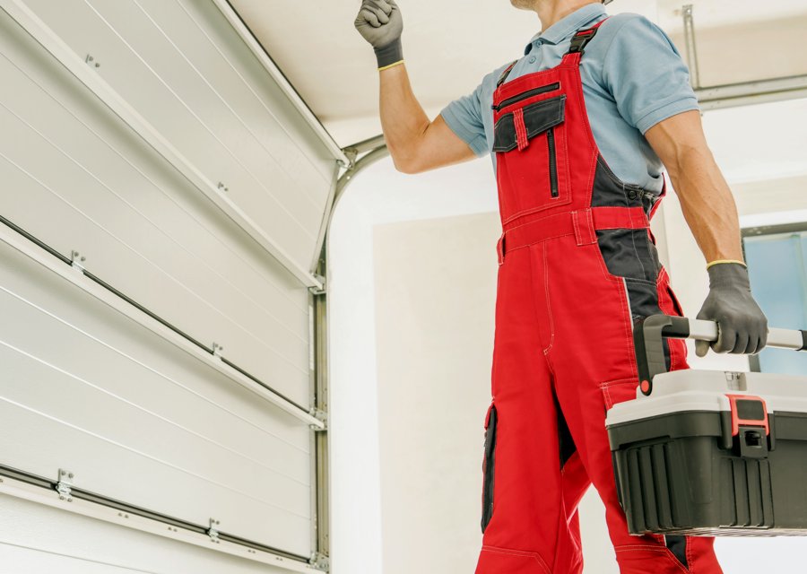 Garage-door work by Door-Tech Garage Doors in North Bergen, NJ