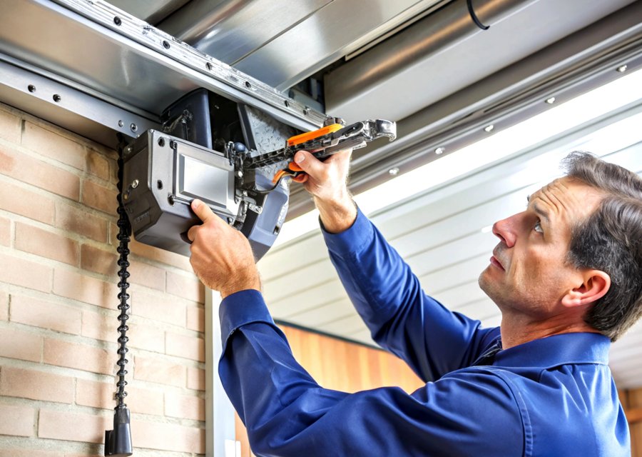 Garage-door work by Supreme Garage Door in Lawrence, NJ