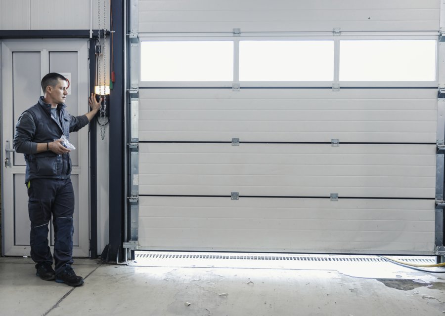 Garage-door work by Eunchae Garage Door Services in Cannon, MI