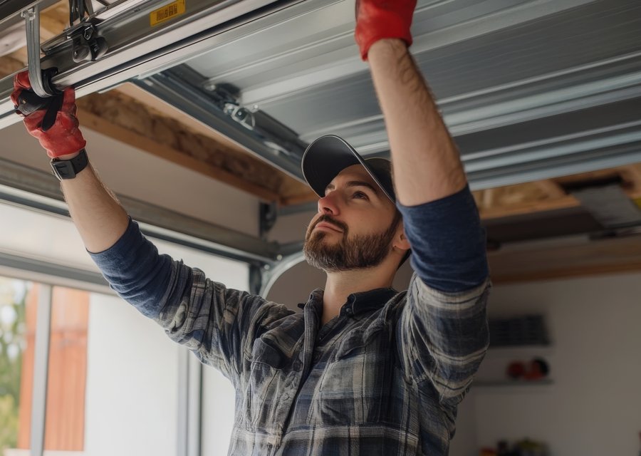 Garage-door work by Kramer's Garage Door Services in Harwood Heights, IL