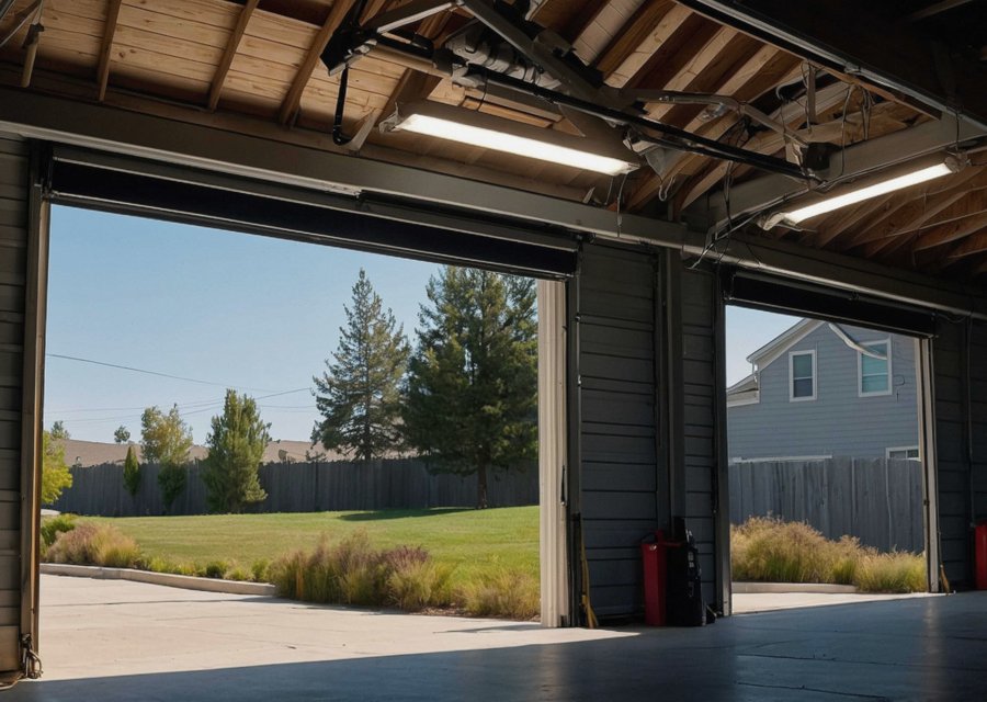 Garage-door work by Direct Garage Door Systems in Alaiedon, MI