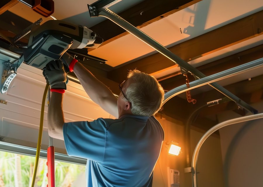 Garage-door work by Budget Garage Doors & More in New York, NY
