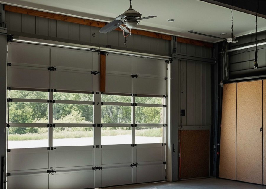 Garage-door work by Five Star Garage Door Services in Franklin, LA