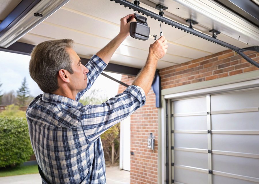 Garage-door work by Frontier Garage Door in Dorr, MI