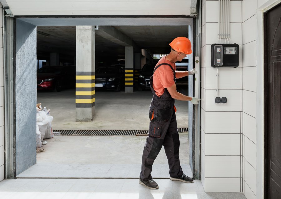 Garage-door work by Tech Garage Door Solutions in Pearland, TX