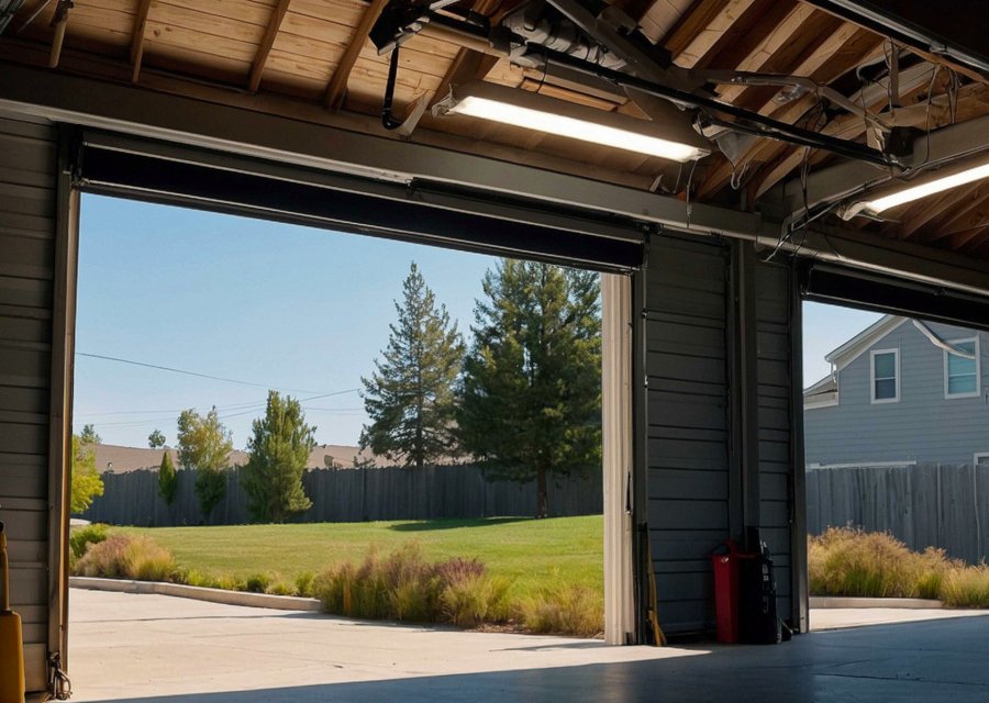 Garage-door work by Express Garage Door Co Inc in Coldwater, MI