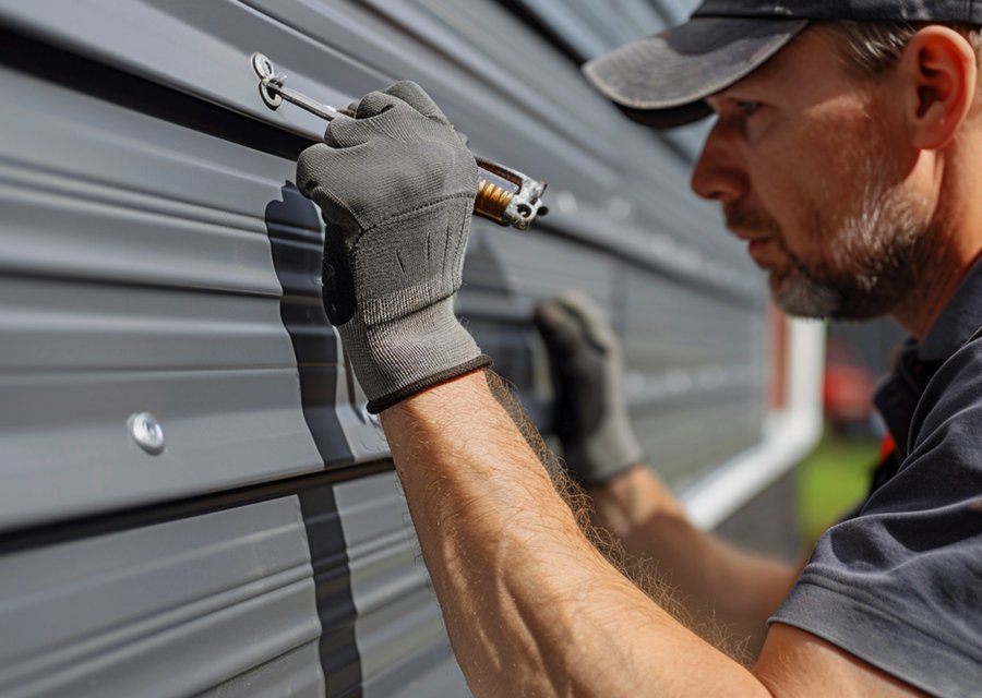 Garage-door work by Trusty Garage Door Repair in Sterling, CO