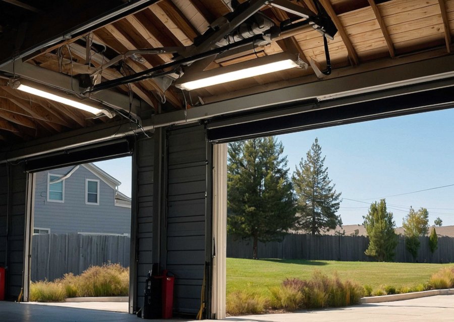 Garage-door work by Well Hung Garage Door in Melfa, VA