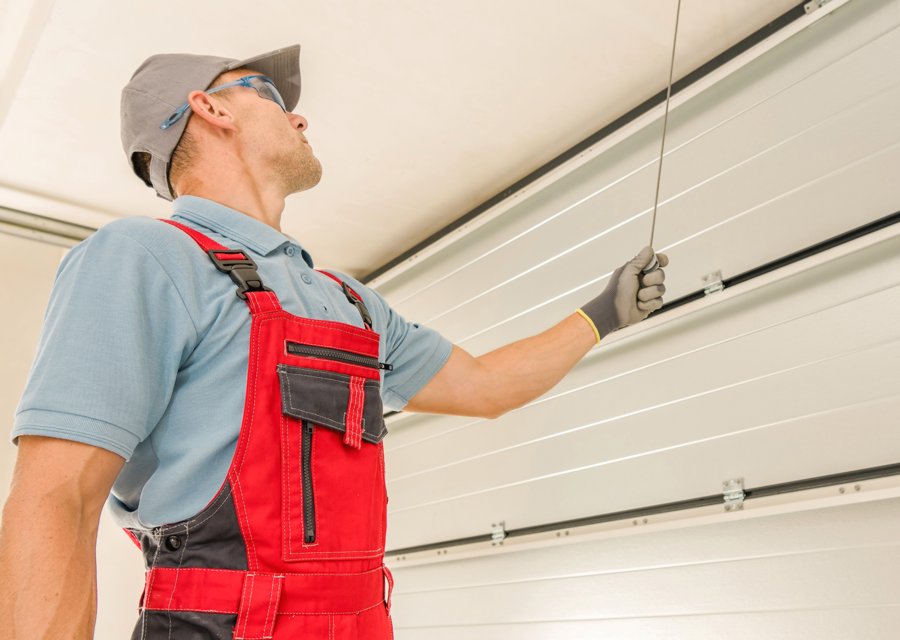 Garage-door work by Expert Garage Doors Inc in Woodbridge, VA