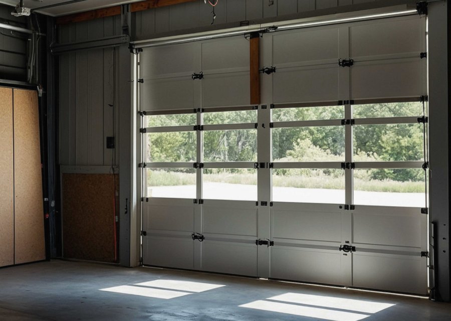 Garage-door work by The Garage Guys in Long Beach, CA
