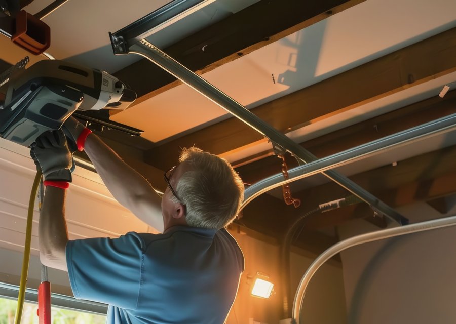 Garage-door work by Seaside Garage Door Experts in Dublin, GA