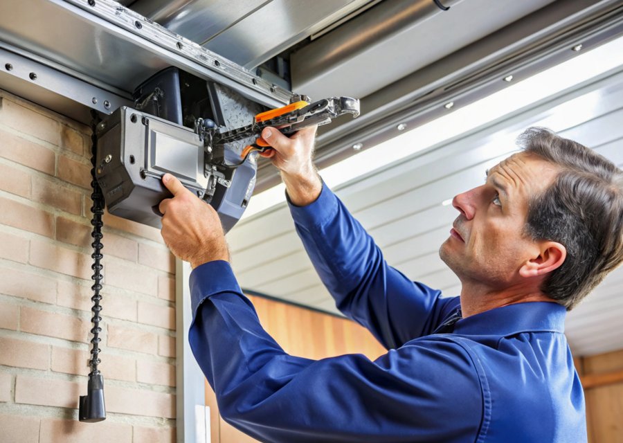 Garage-door work by Any Time Garage Door in Union City, GA