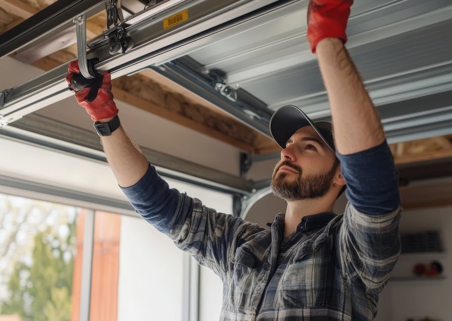 Garage-door work by Milestone Garage Door & Service in West Palm Beach, FL