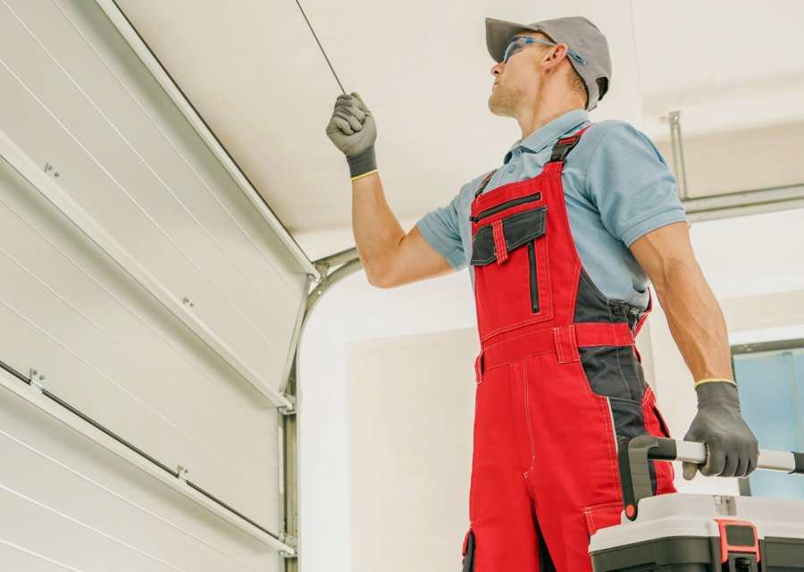 Garage-door work by Prime Garage Door Services in Hackensack, NJ