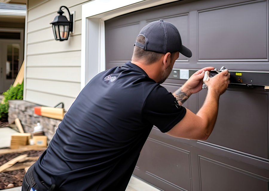 Garage-door work by Randolph Garage Doors & Gates in Maplewood, MO