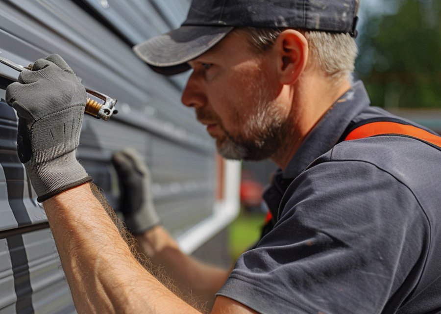 Garage-door work by P & R Garage Door Repair in Glendora, CA